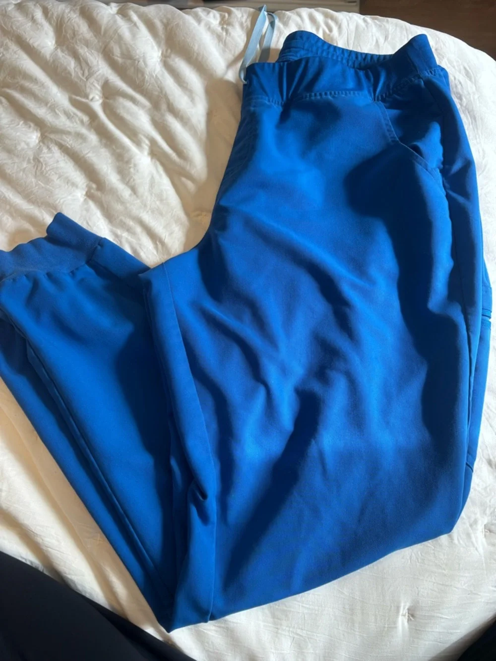 Figs Zamora Jogger Scrub Pants Royal Blue - Picture 10 of 12